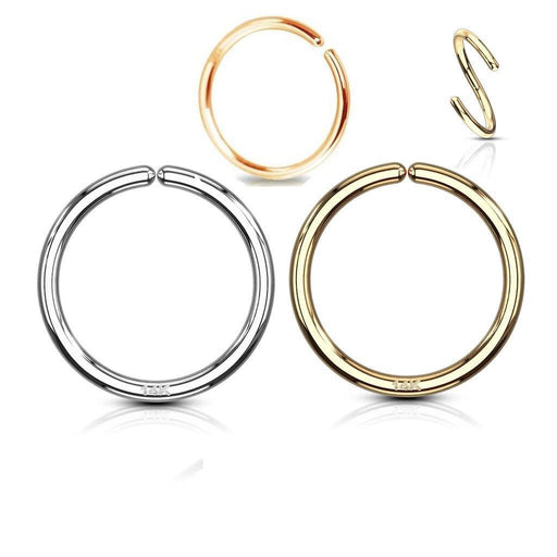 14kt Gold Continuous Ring