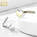 14kt Gold Heart Nose L Bend 20G