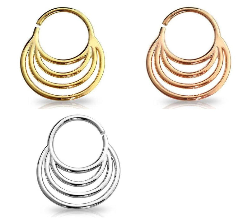 Four Layer Twist Ring 16G-My Body Piercing Jewellery
