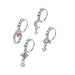 4pc Nose Ring 20G Moon & Stars