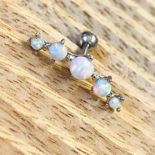 5 Opal Cartilage Bar 16G