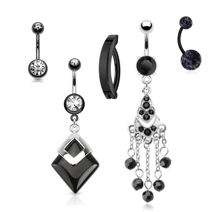 5pc Black Belly Bars Value Pack