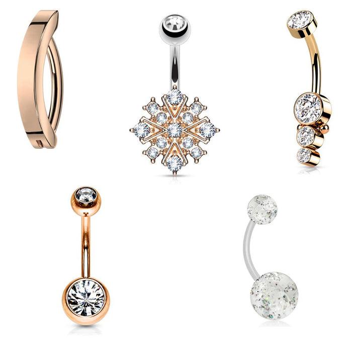 5pc Cluster Belly Bar Value Pack