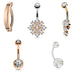 5pc Cluster Belly Bar Value Pack