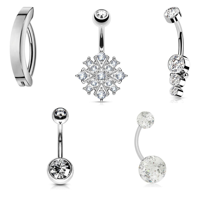 5pc Cluster Belly Bar Value Pack