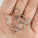 6pc Hinged Ring 16G Value Pack
