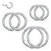 6pc Hinged Ring 16G Value Pack