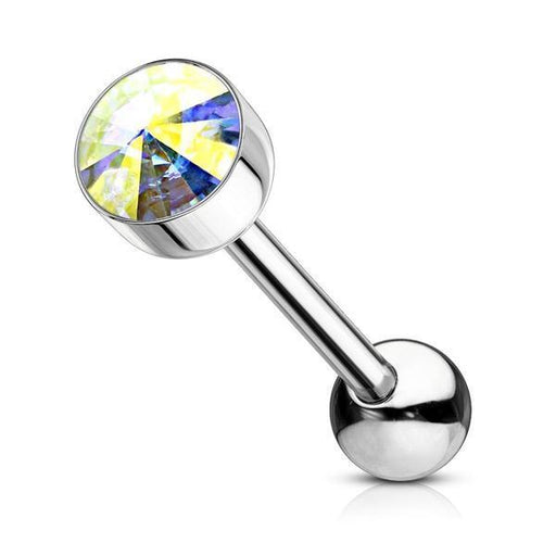 7mm Gem Top Barbell 14G