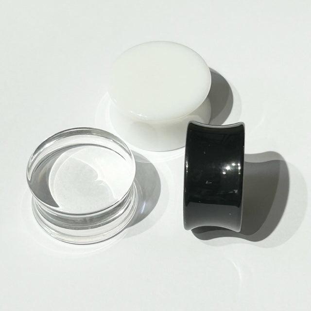 Acrylic Saddle Plug 12mm-25mm