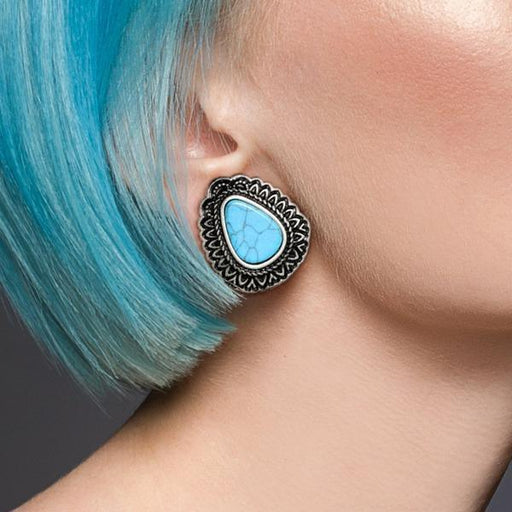 Antique Turquoise Plug 6mm-19mm