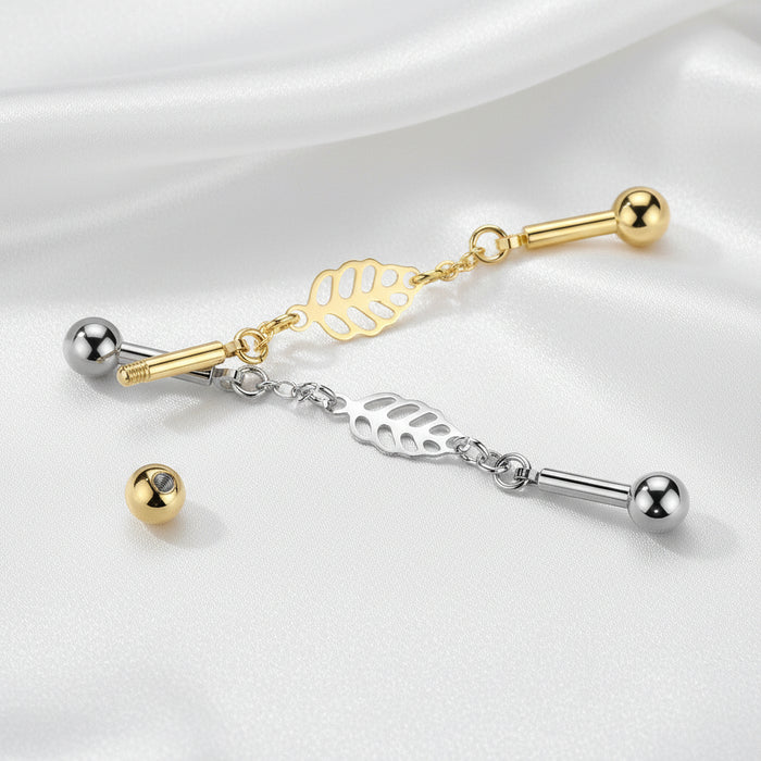 Leaf Connector Industrial Bar 14G