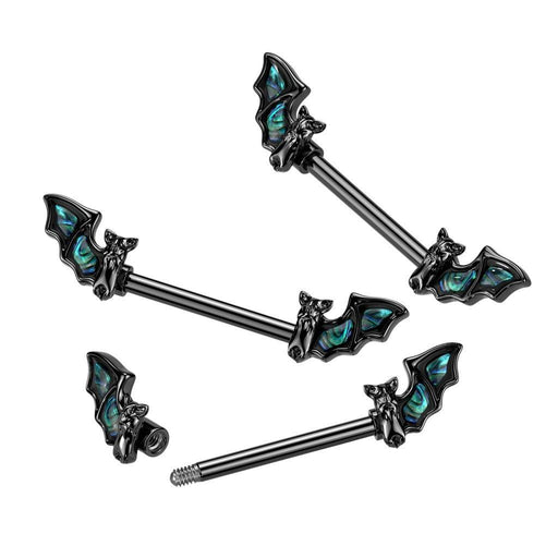 Bat Nipple Bar 14G (Single)