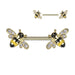 Bee Nipple Bar 14G (Single)