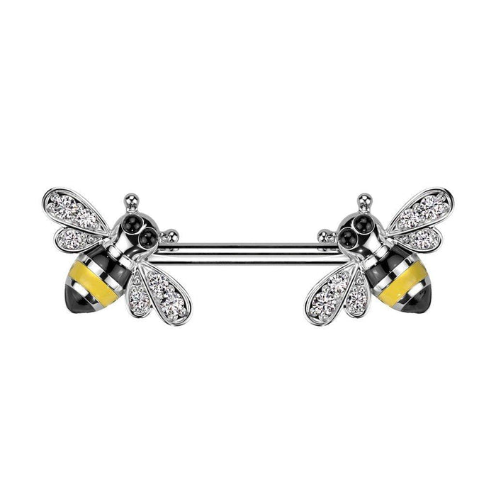 Bee Nipple Bar 14G (Single)