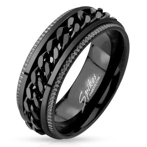 Black Chain Ring