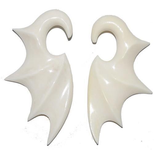 Bone Wing Taper Pair 6G 4G 2G