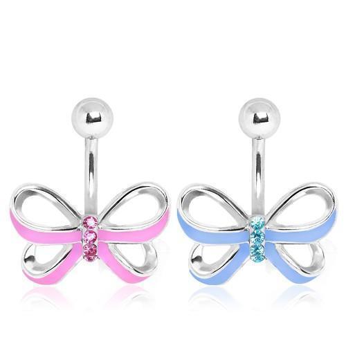 Bow Belly Bar 14G