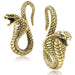 Brass Cobra Ear Weights PAIR