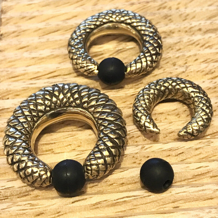 Brass Scales Captive Weight PAIR