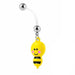 Bumble Bee Pregnancy Belly Bar 14G