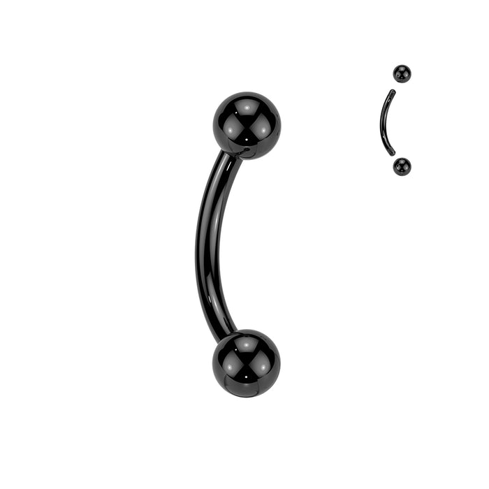 Bioflex Glitter/Solid Curve 16G