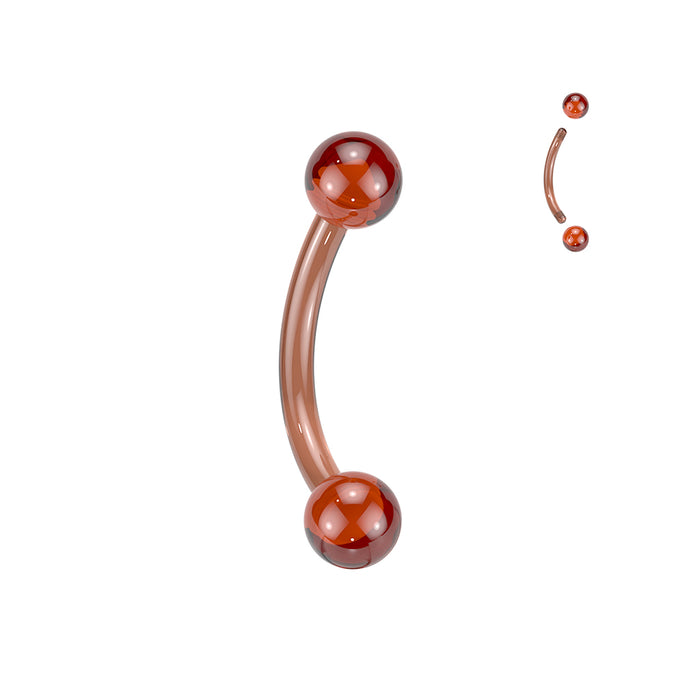 Bioflex Glitter/Solid Curve 16G