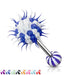 Candy Stripe Koosh Ball Barbell 14G