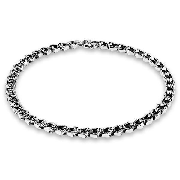 Cast Skull Link Chain