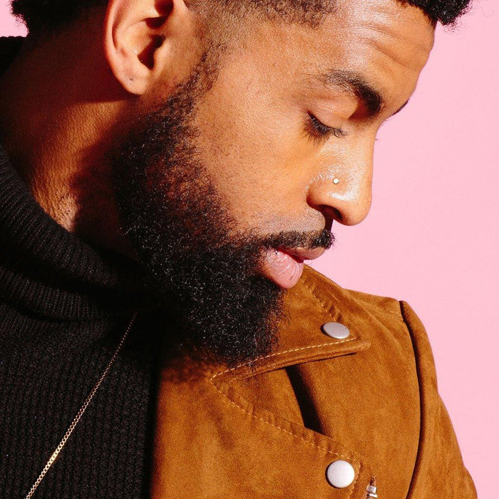 Circle Top Nose L Bend 20G