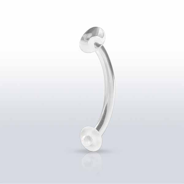 Curve Retainer. Eyebrow. Belly. 16G 14G