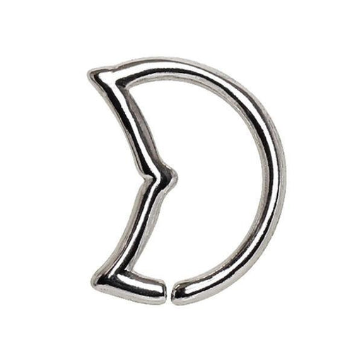 Dolphin Tail Ring 16G
