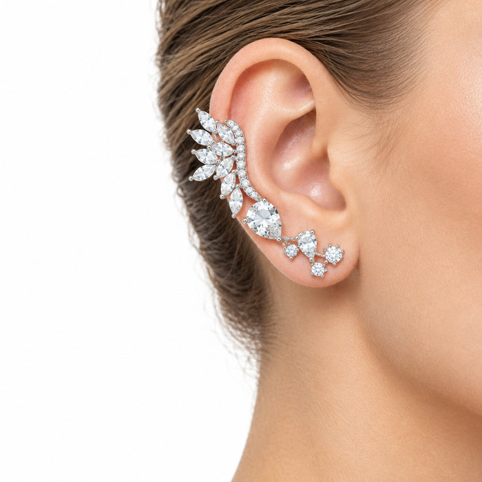 Gem Wing Ear Cuff - Right (Single)