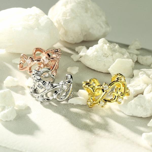 Filigree Hearts Non-Piercing Ear Cuff