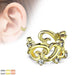 Filigree Hearts Non-Piercing Ear Cuff