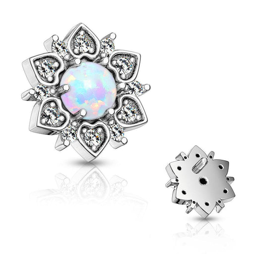 Filigree Opal Dermal Top 14G