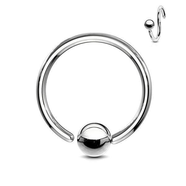 Fixed Side Captive Ring 20G-14G