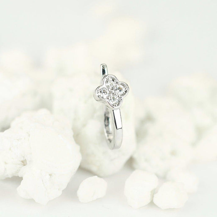 Flower Non-Piercing Nose Ring