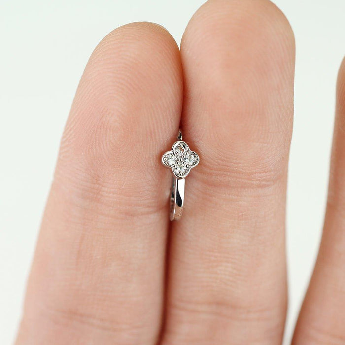 Flower Non-Piercing Nose Ring