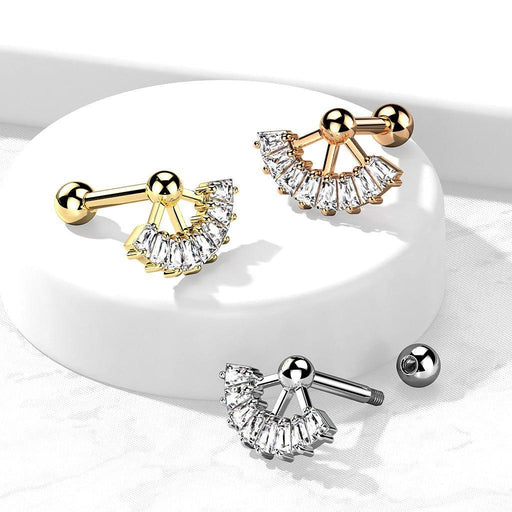 Gem Fan Cartilage Bar 16G