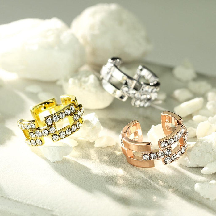 Gem Links Non-Piercing Ear Cuff