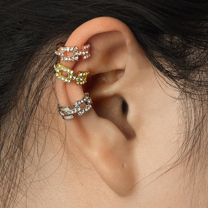 Gem Links Non-Piercing Ear Cuff