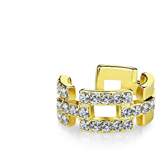 Gem Links Non-Piercing Ear Cuff