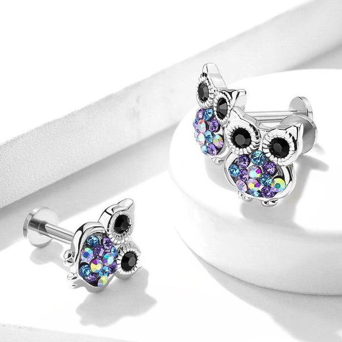Gem Owl I.T. Labret 16G