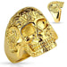 Gold Skull Ring