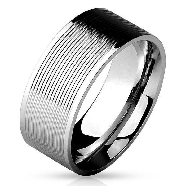 Grooved Lines Ring