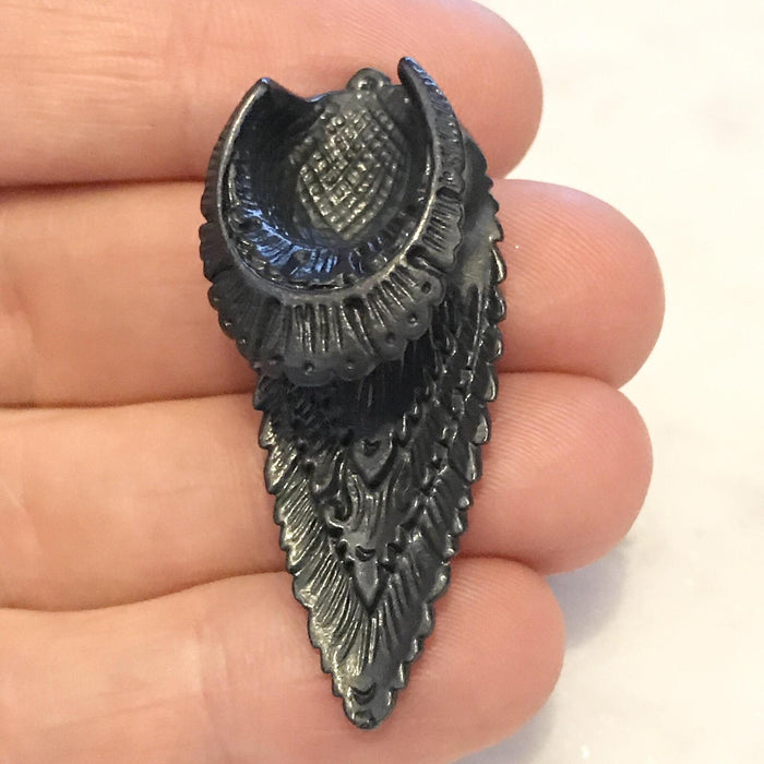 Gun Metal Drop Spreader PAIR 10mm-16mm