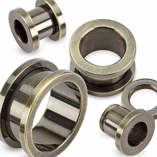 Gun Metal IP Tunnel 12mm-22mm
