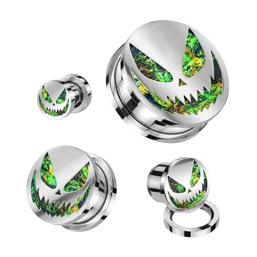 Halloween Foil Plug 8mm-25mm