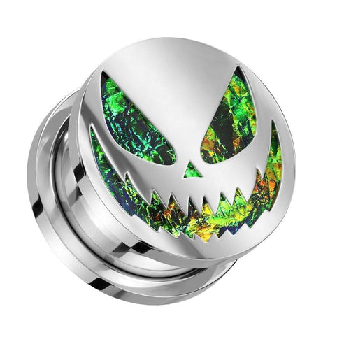 Halloween Foil Plug 8mm-25mm