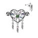 Heart Dreamcatcher Nipple Cuff 14G (Single)